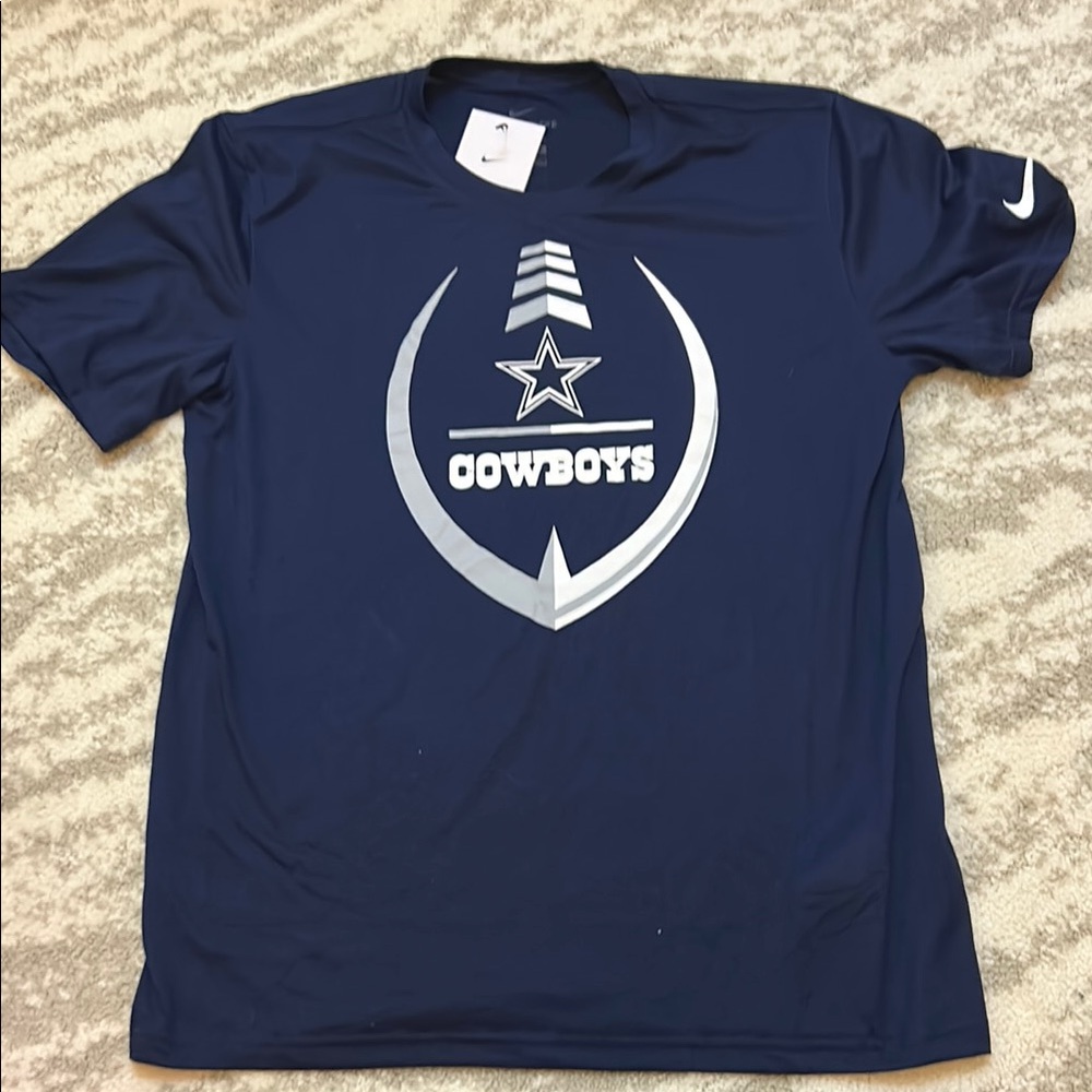 Nike Blue Athletic Navy Short Sleeve Tee